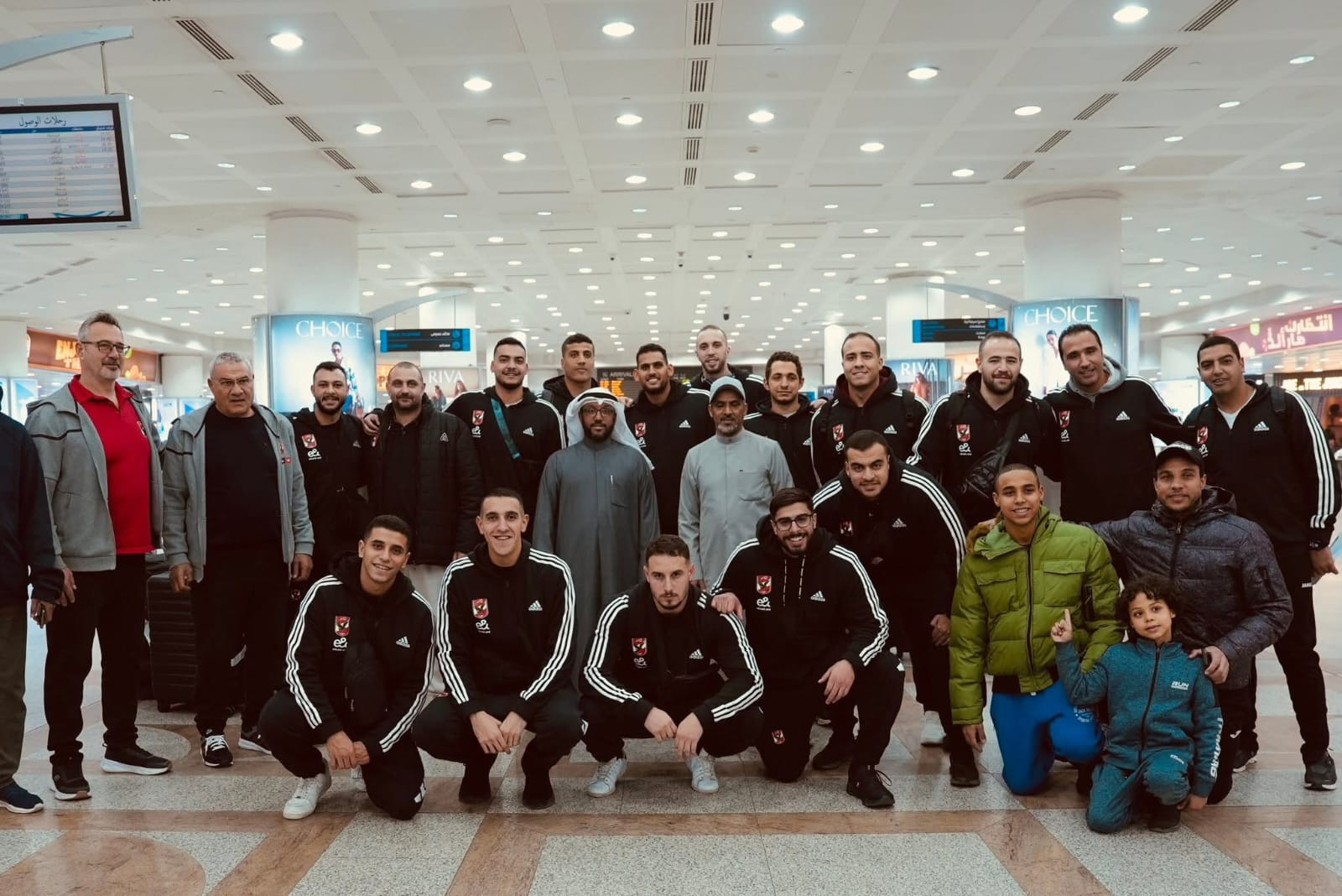 كرة الماء| بعثة الأهلي تصل الكويت استعدادًا للمشاركة في البطولة العربية