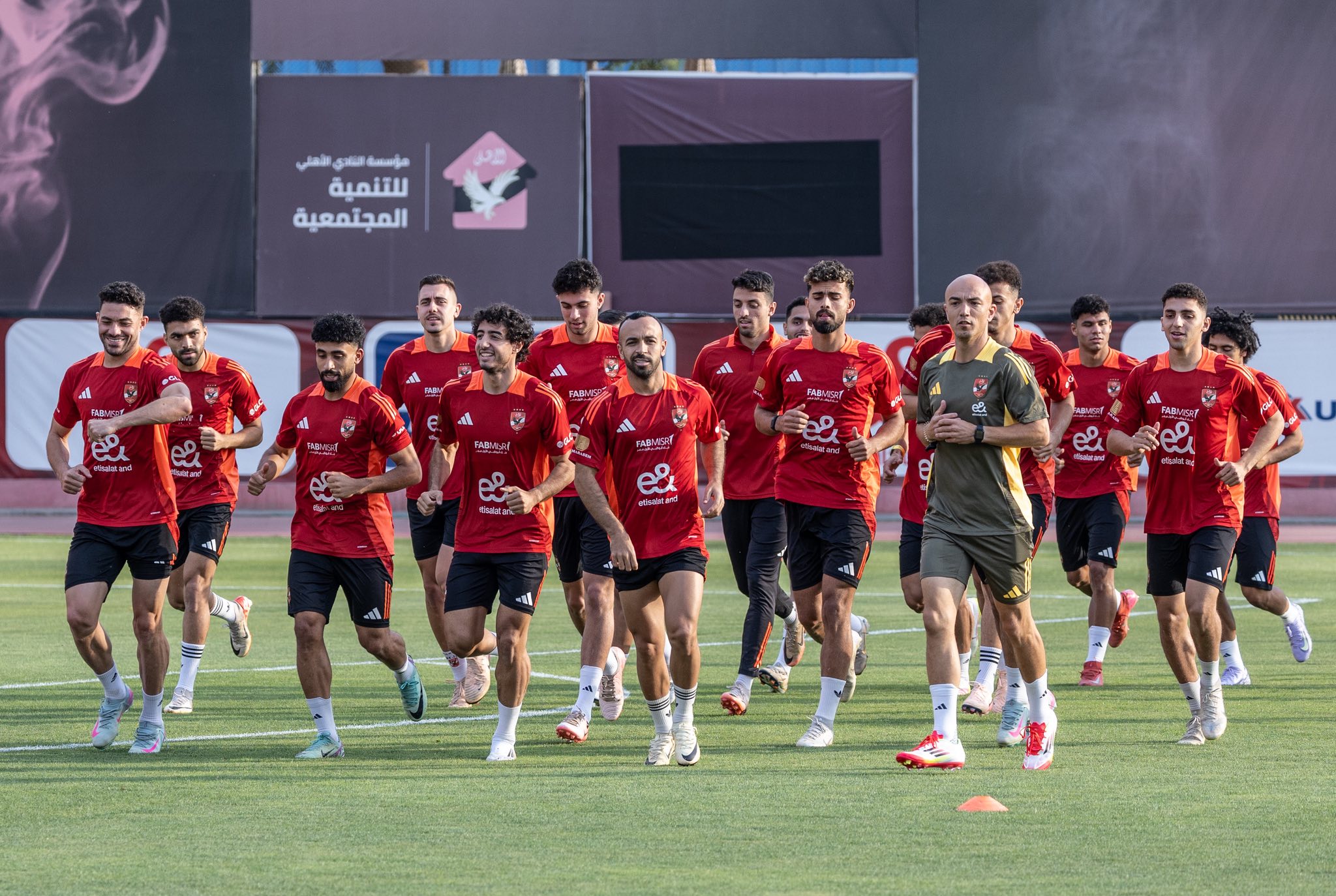 مران الأهلي| خوسيه ريبييرو يقود التدريبات استعدادًا لكأس العالم للأندية