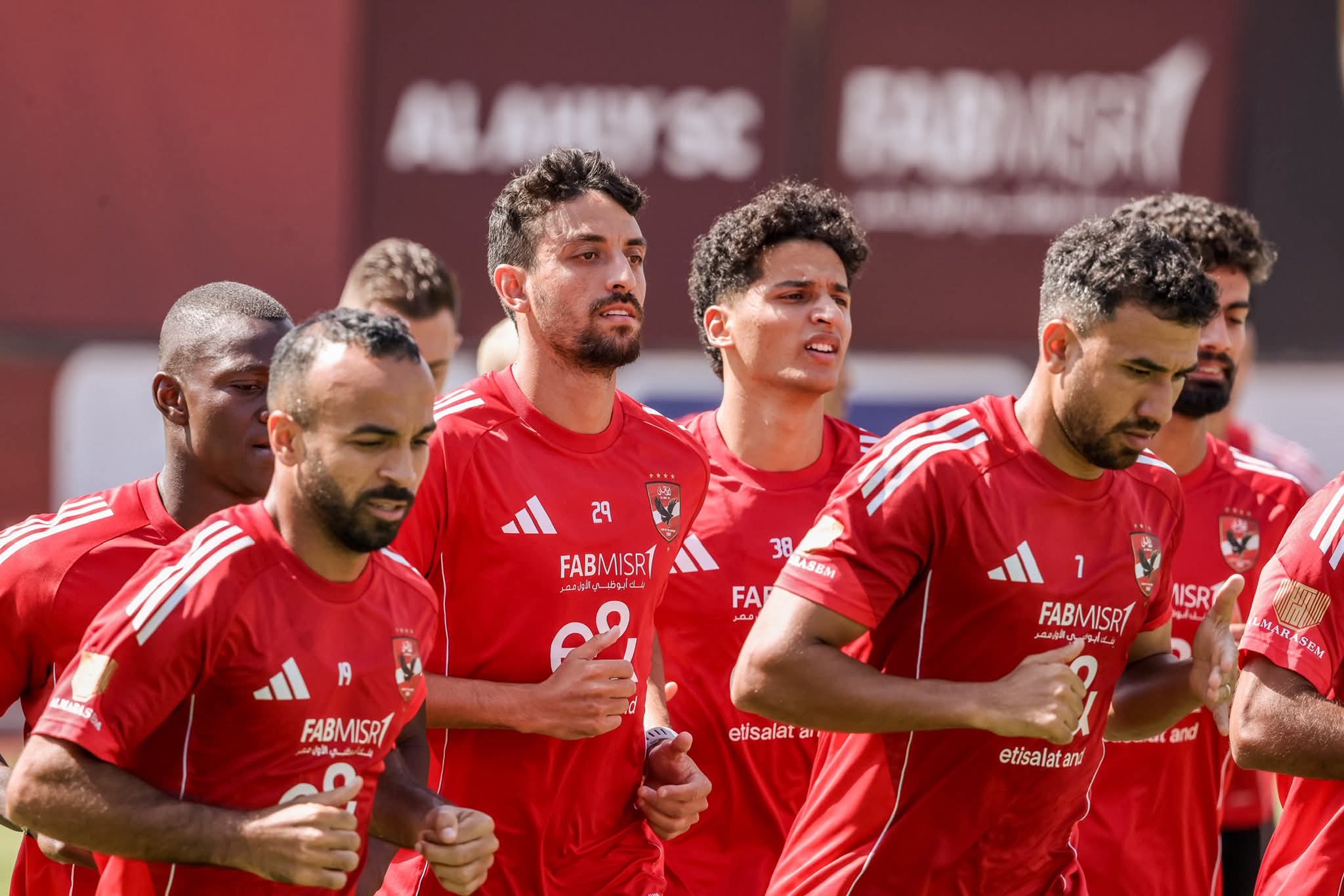 L’équipe poursuit ses préparatifs en vue du match contre Ghazl El Mahalla