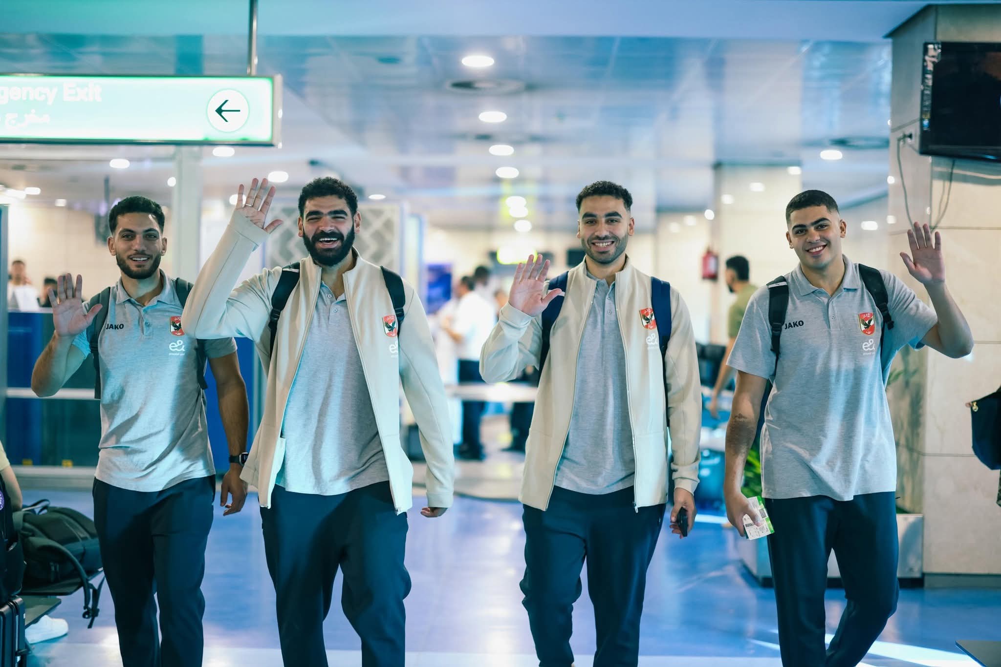 La délégation masculine de handball en route pour Casablanca