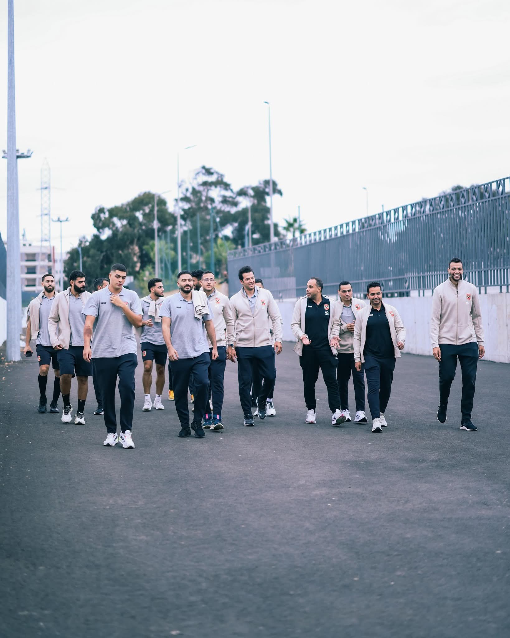 «رجال يد الأهلي» يتدرب في «الجيم» استعدادًا لبطولة إفريقيا