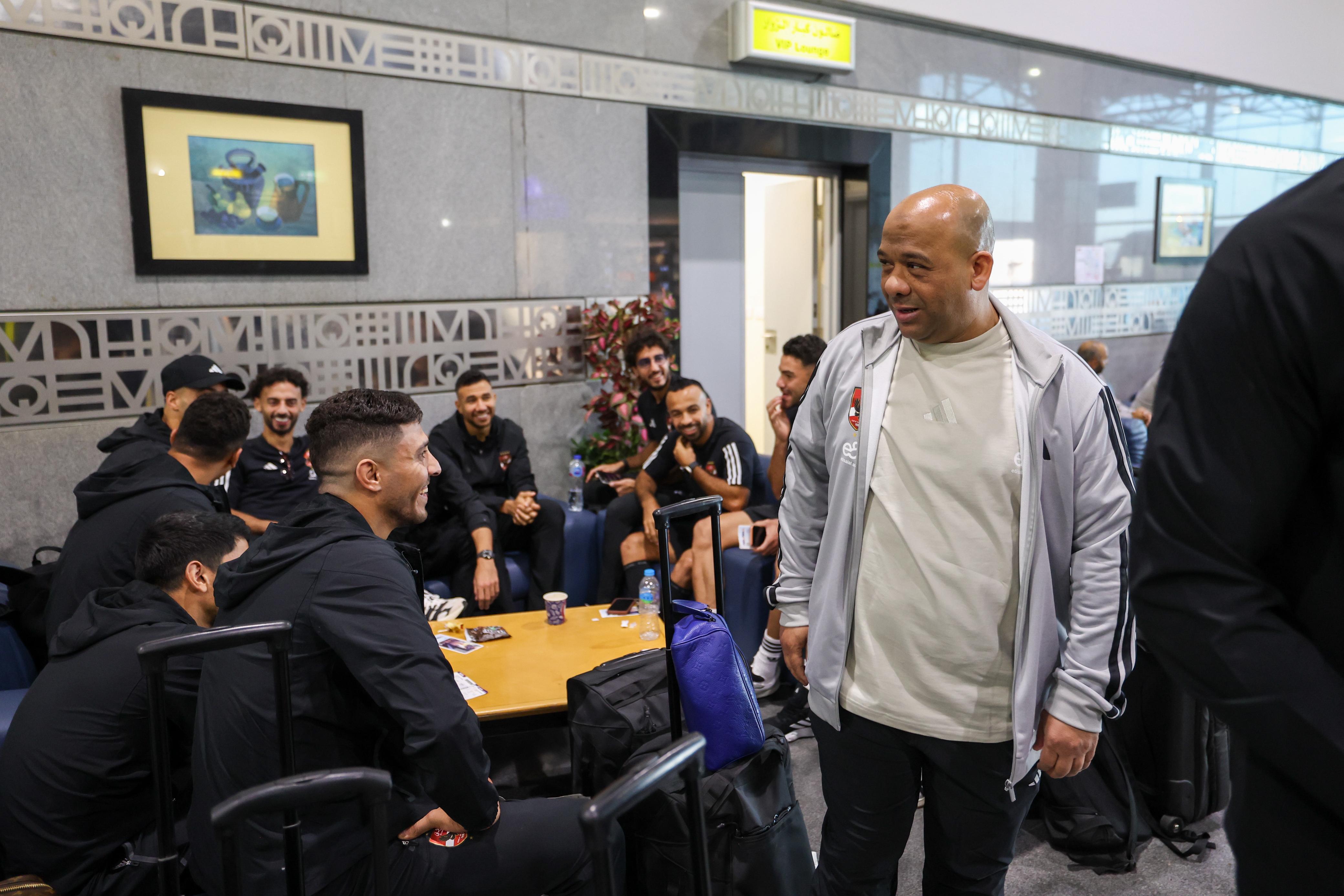 دوري أبطال إفريقيا| بعثة الأهلي تصل مطار القاهرة استعدادًا للسفر إلى بوروندي