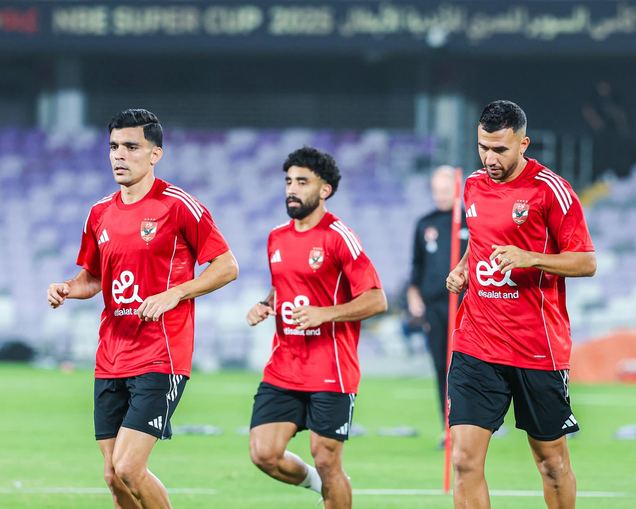 Al Ahly hold evening training session ahead of Super Cup final