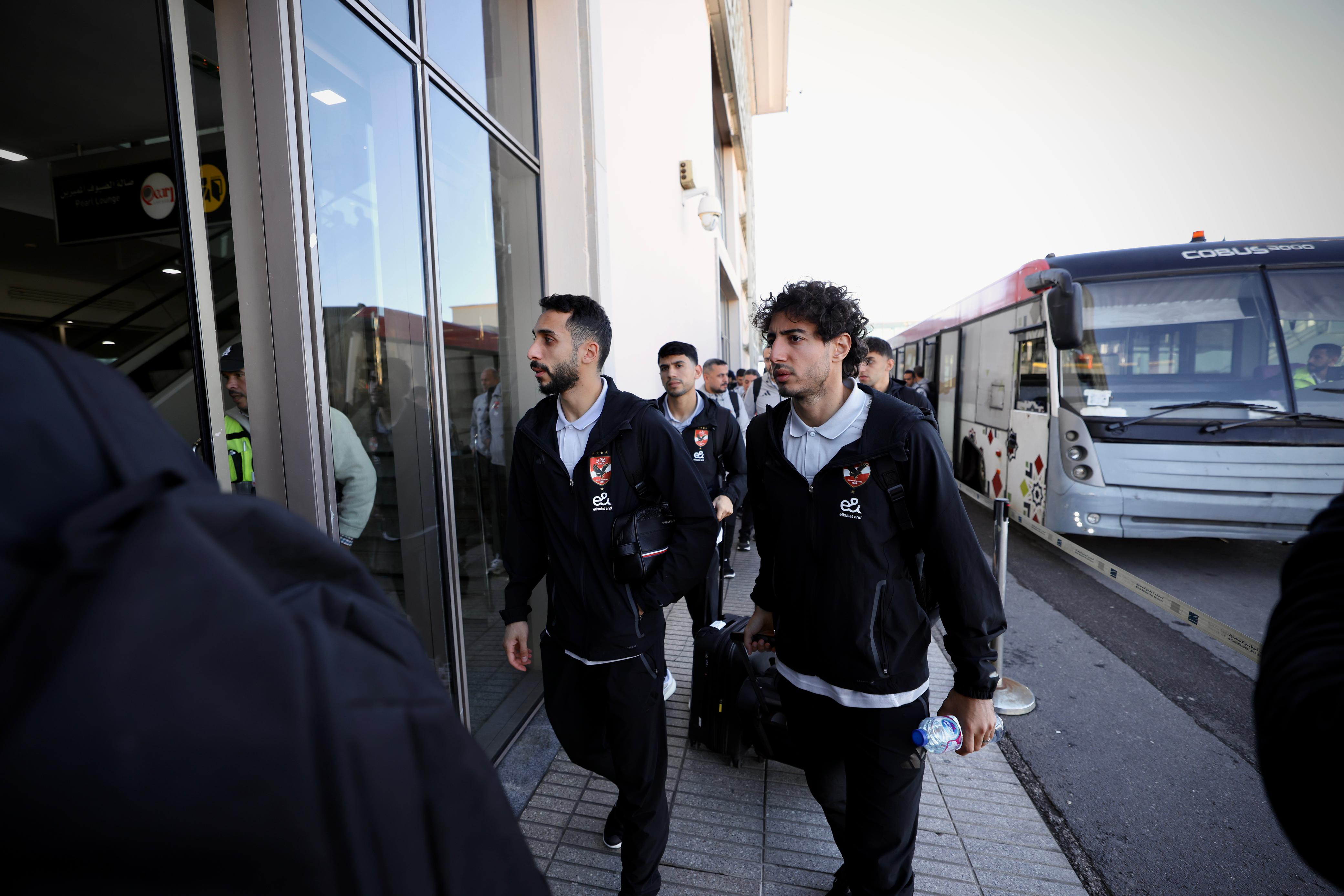 Al Ahly arrive in Morocco ahead of AS FAR clash