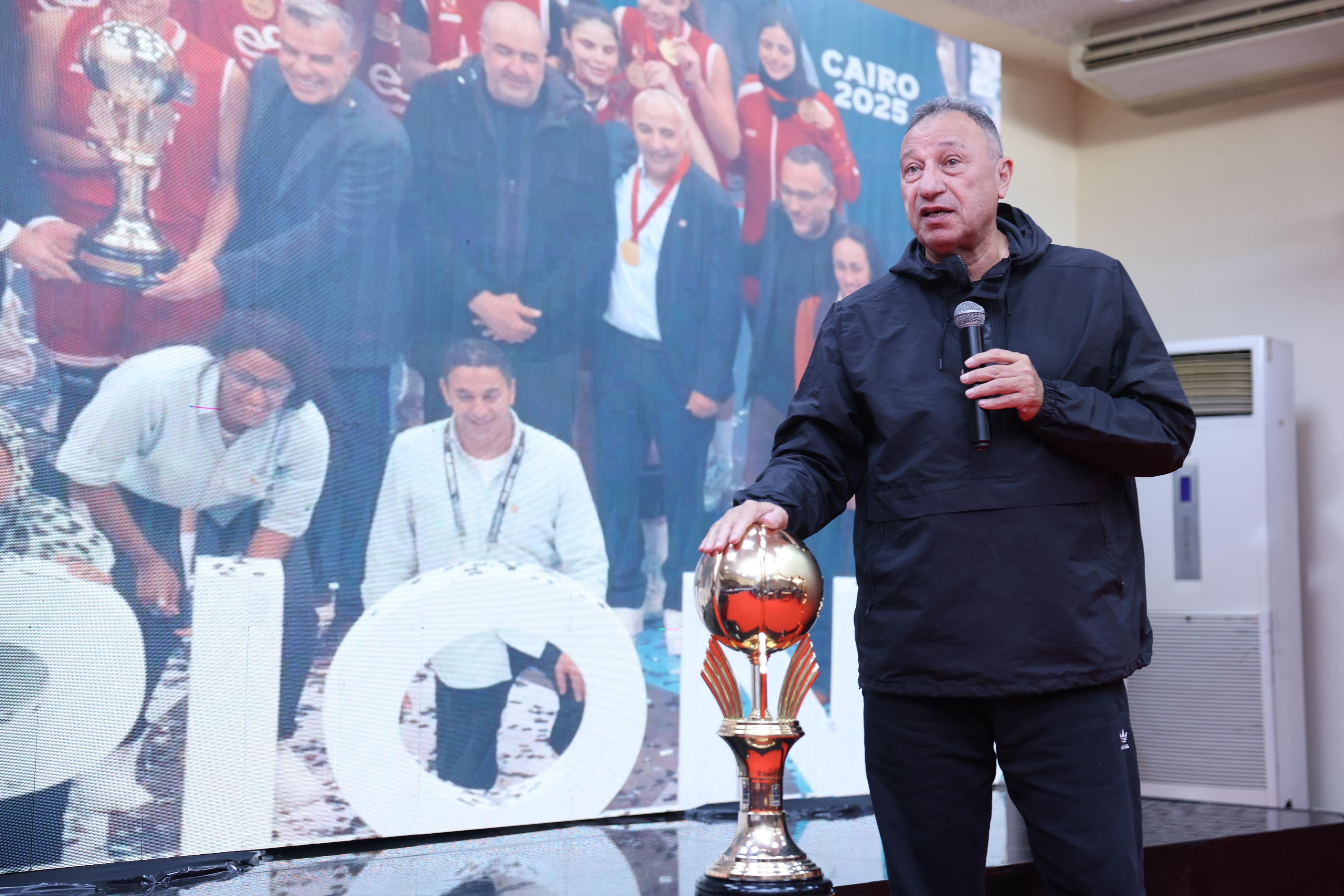 الخطيب: التتويج ببطولة إفريقيا لسيدات السلة دافع قوي للاستمرار على القمة