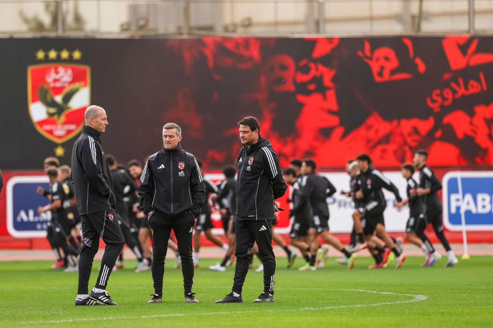 مران الأهلي| الفريق يواصل تدريباته استعدادًا لمباراة طلائع الجيش