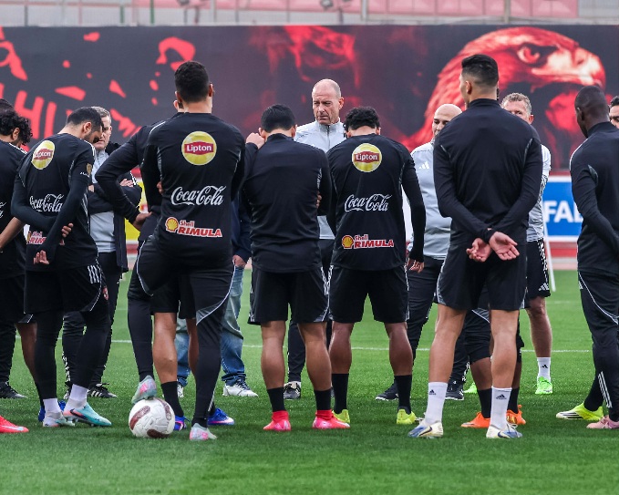 مران الأهلي| توروب يحاضر اللاعبين وتدريبات خططية استعدادًا للإسماعيلي