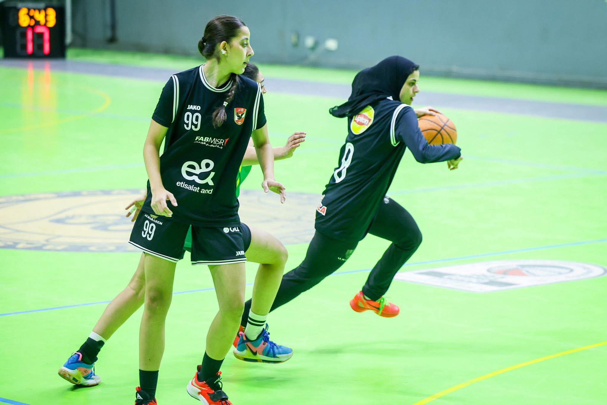 «سيدات سلة الأهلي» يفوز على نيو جيزة في الدوري