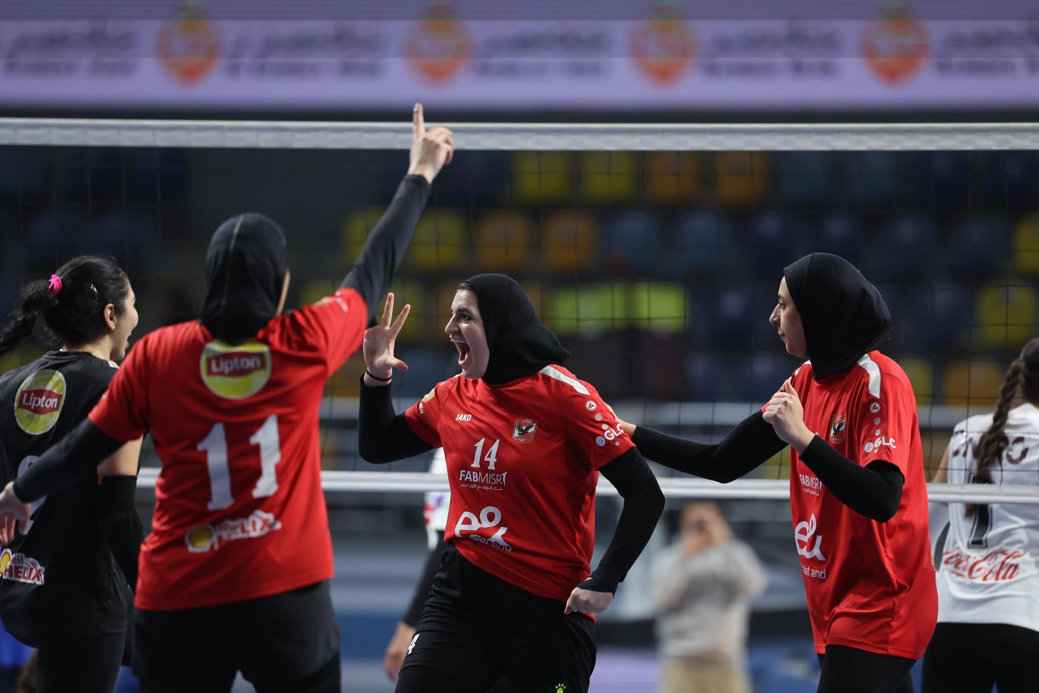 سيدات طائرة الأهلي| مي غزال: كأس السوبر خطوة نحو موسم تاريخي