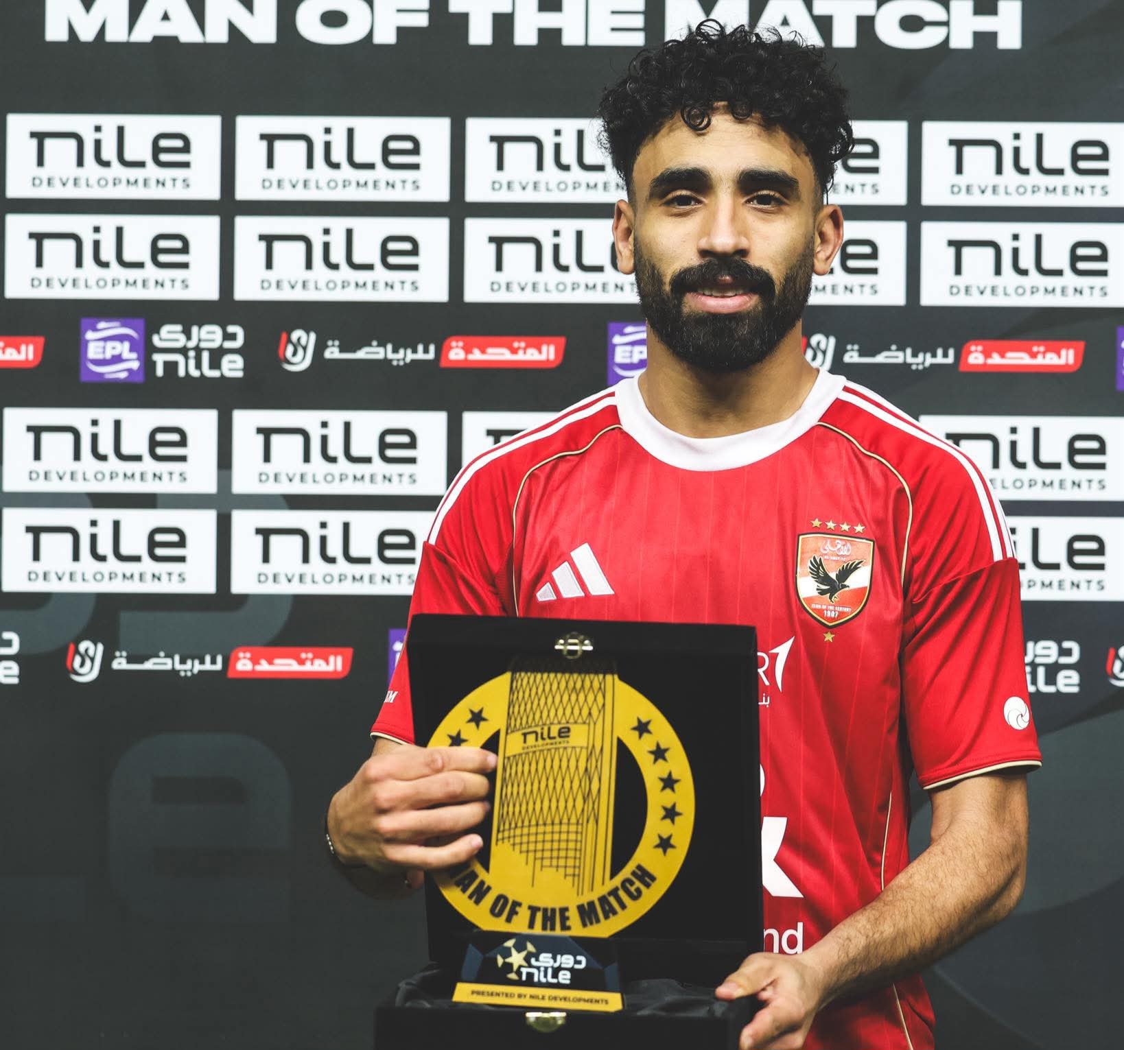 الدوري الممتاز| مروان عطية رجل مباراة الأهلي وسموحة