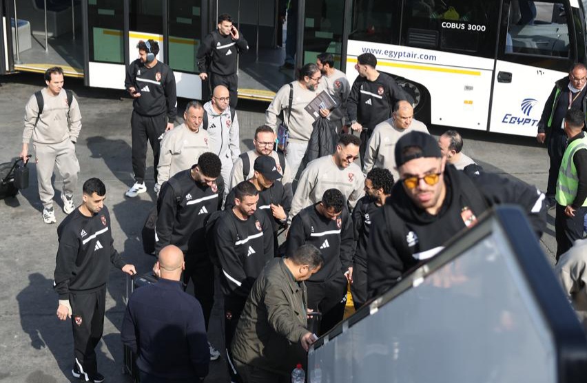 دوري أبطال إفريقيا| الأهلي يغادر إلى تونس استعدادًا لمواجهة الترجي في ذهاب ربع النهائي