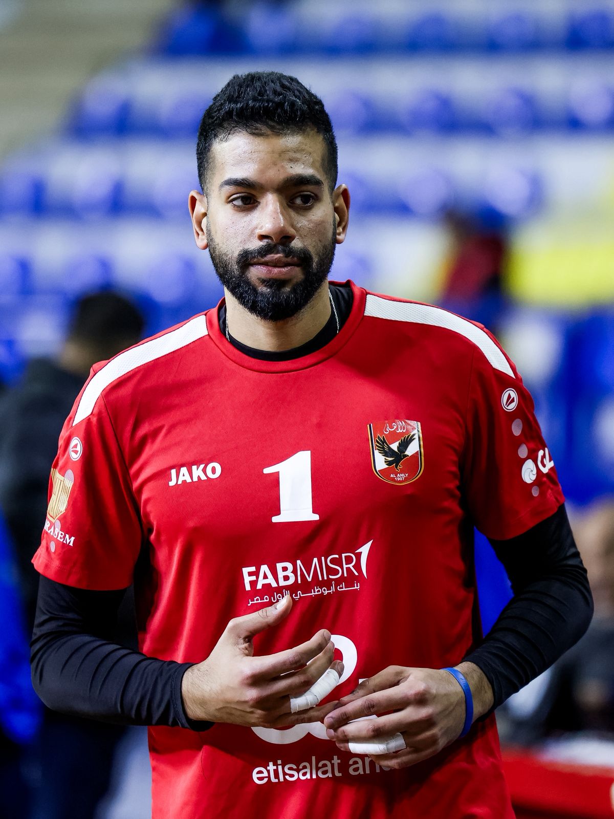 مصطفى جابر: خبرات لاعبي الأهلي حسمت دوري المرتبط