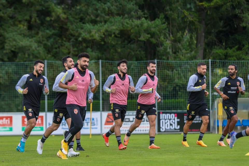 تدريب مسائي اليوم للأهلي في النمسا