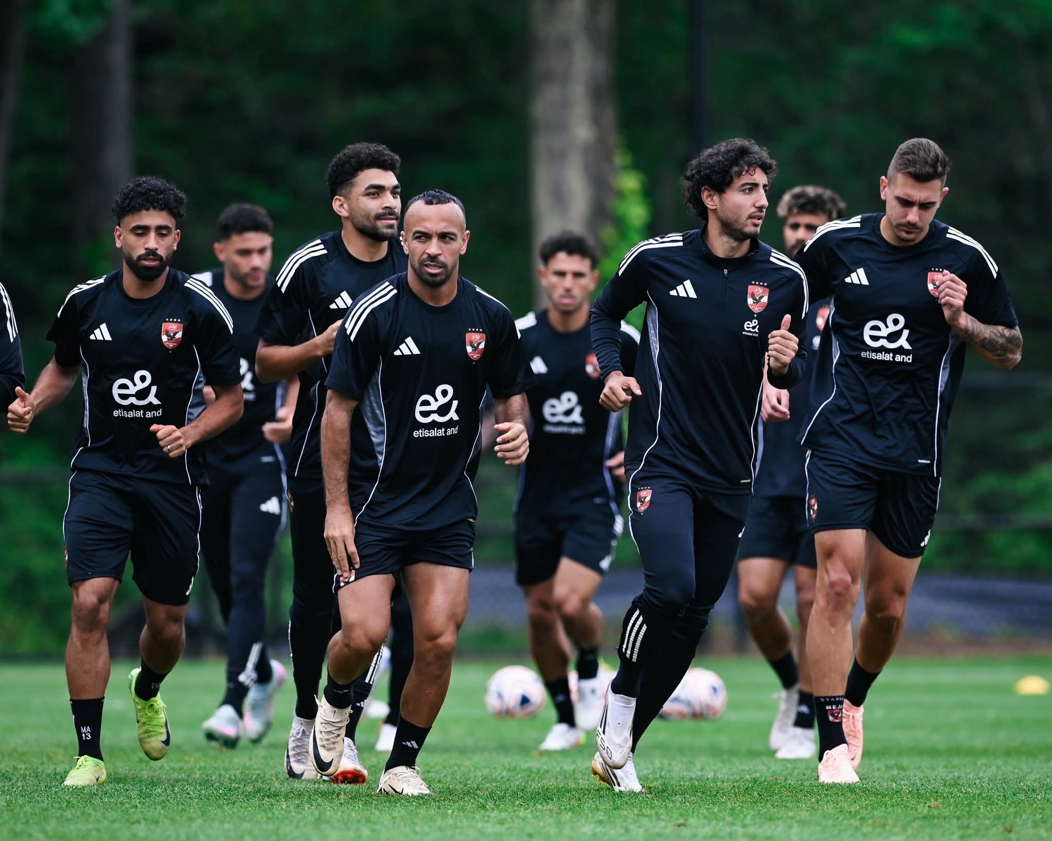 كأس العالم للأندية| الأهلي يختتم مرانه قبل مباراة بالميراس