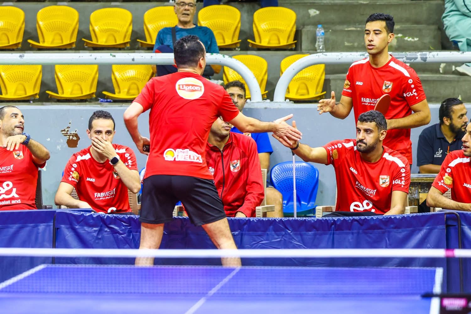 تنس طاولة الأهلي| فريق الرجال يواجه الزمالك اليوم في بطولة الدوري