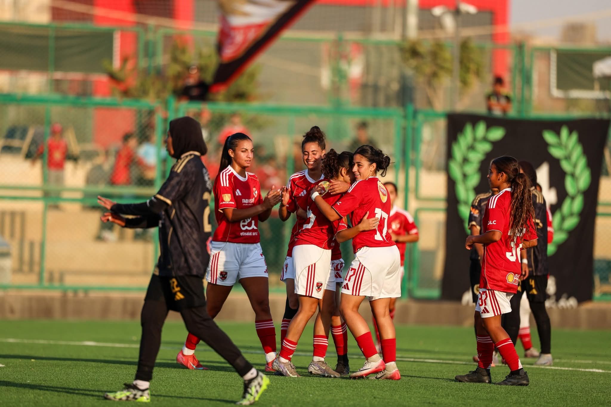 «كرة الأهلي النسائية» يفوز على اتحاد بسيون بتسعة أهداف في الدوري