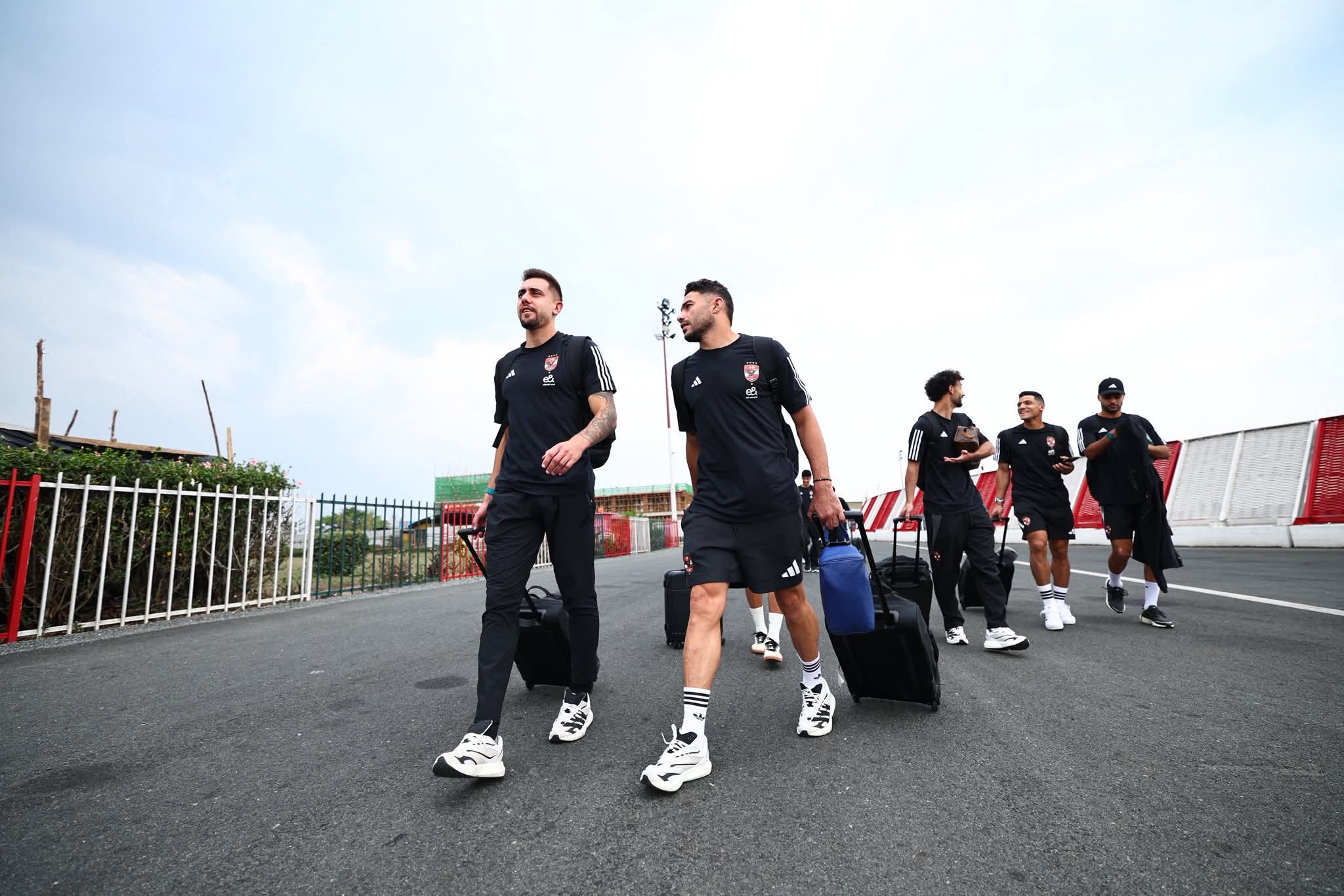 دوري أبطال إفريقيا| بعثة الأهلي تتوجه لمطار بوجامبورا عقب مباراة «إيجل نوار»