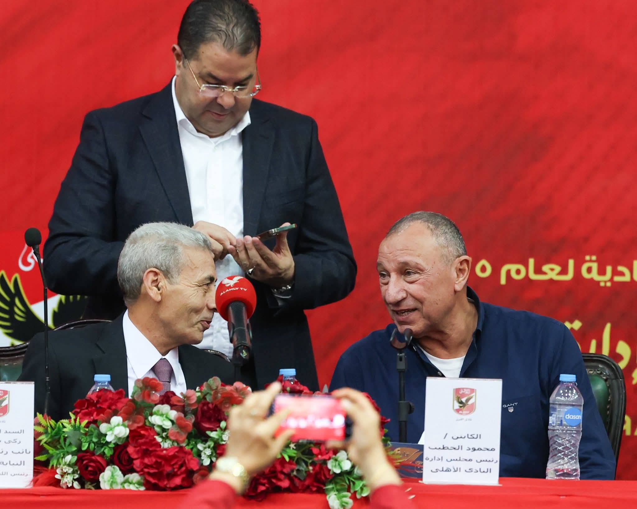 الخطيب يشكر اللجنة القضائية والجهة الإدارية المشرفة على انتخابات الأهلي