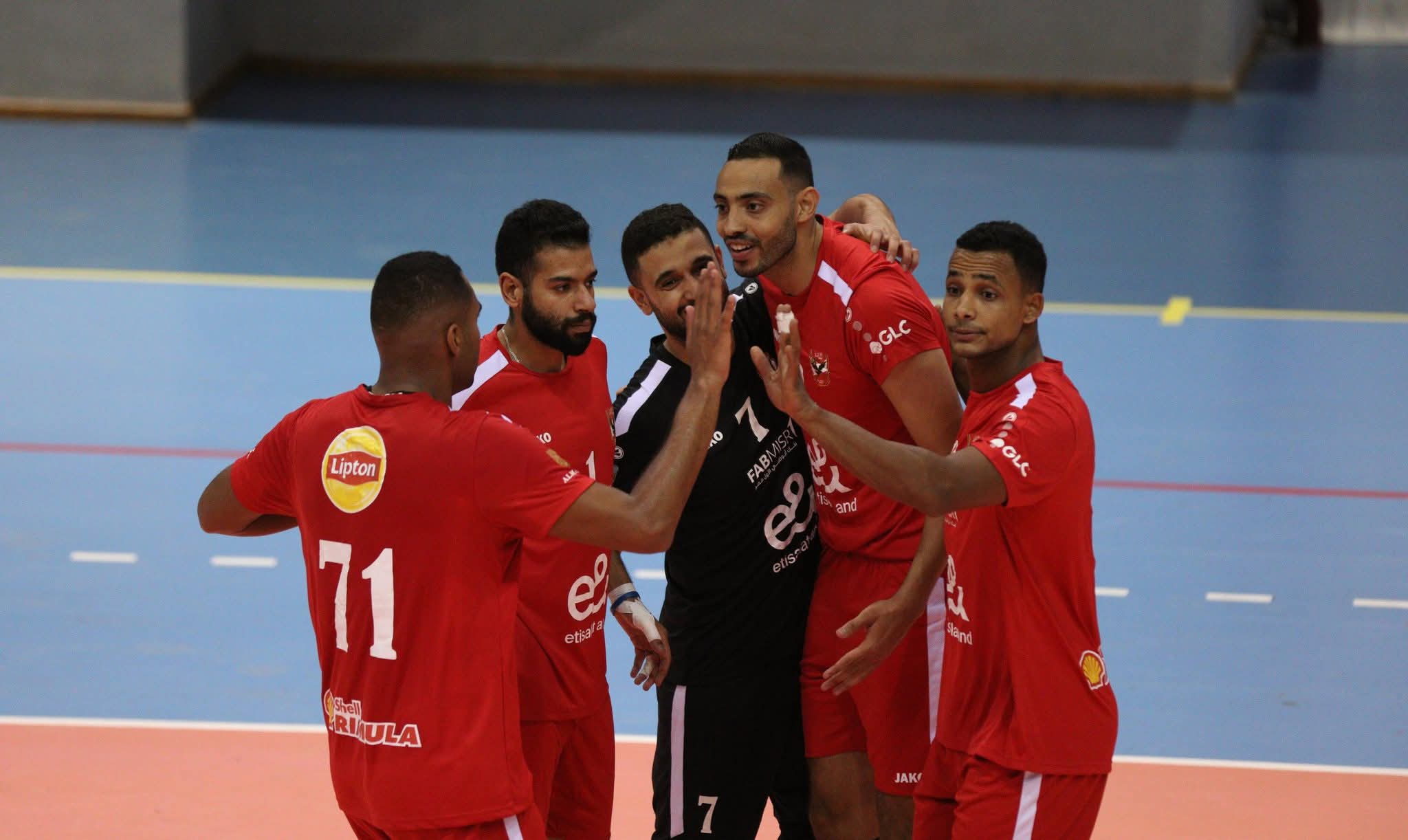 «رجال طائرة الأهلي» يواجه المنيا فى دوري المرتبط