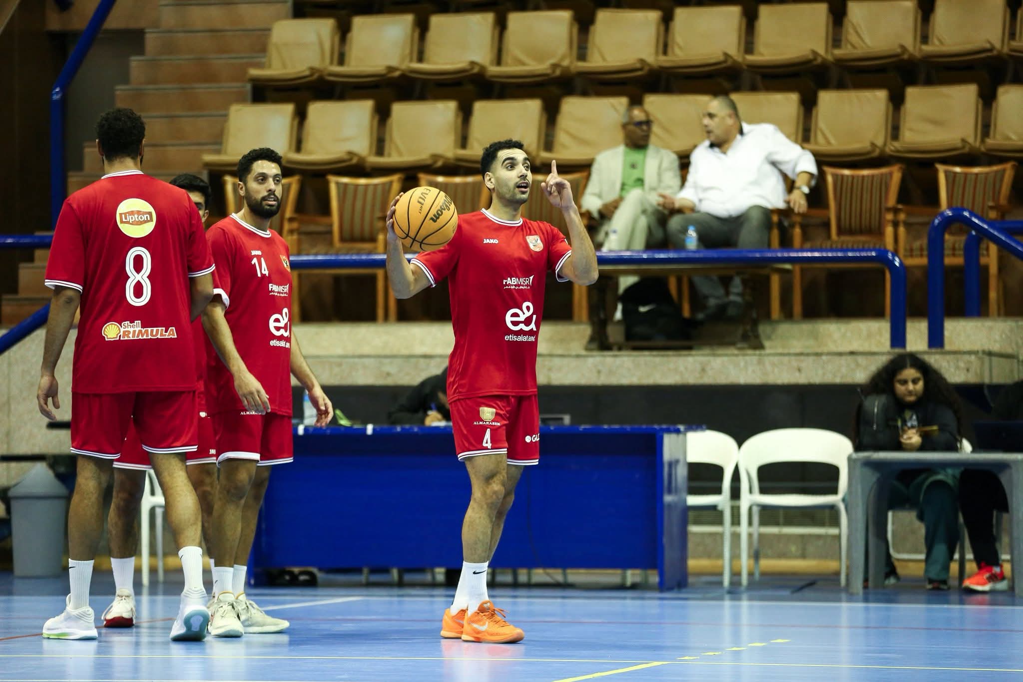 «رجال سلة الأهلي» يواجه المصرية للاتصالات في إياب ربع نهائي دوري المرتبط