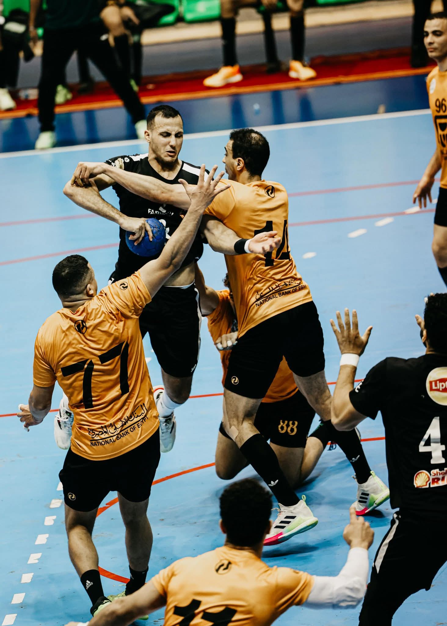 «رجال يد الأهلي» يفوز على البنك الأهلي في دوري المحترفين