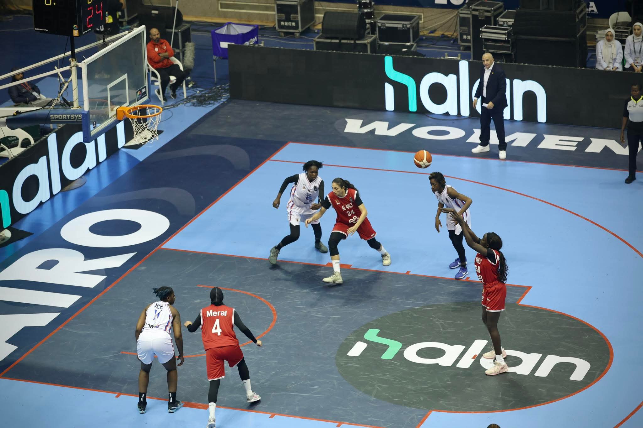 ‎بطولة إفريقيا لسيدات السلة| الأهلي يفوز على جمعية الأصدقاء الإيفواري