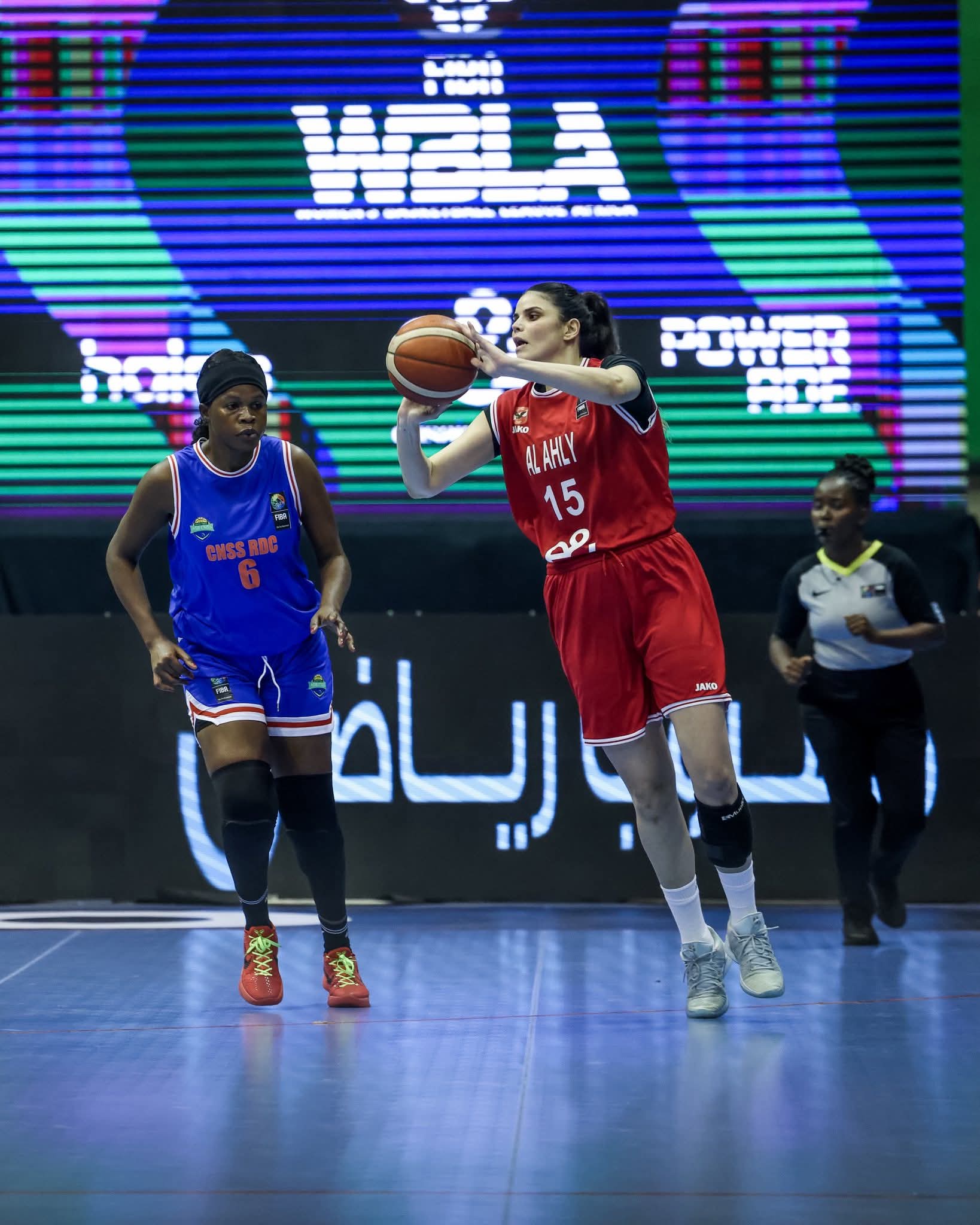 بطولة إفريقيا لسيدات السلة| الأهلي يفوز على سي إن إس إس الكونغولي ويتأهل لنصف النهائي