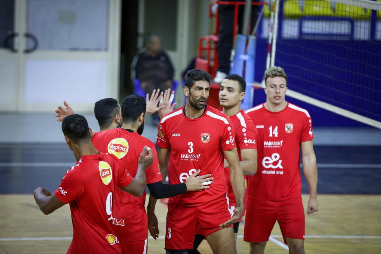 «رجال طائرة الأهلي» يواجه مصر للبترول في دوري المرتبط