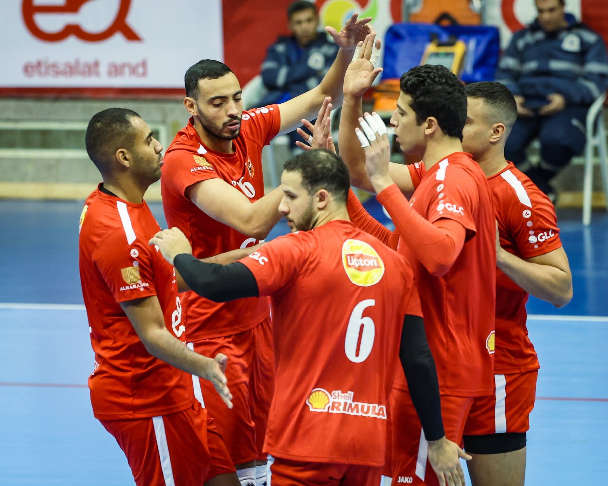 «رجال طائرة الأهلي» يواجه الزهور في دوري المرتبط