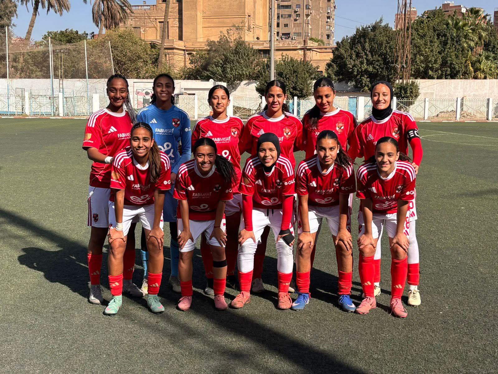 كرة القدم النسائية| «أهلي 2007» يفوز على المطرية بسبعة أهداف في بطولة الجمهورية