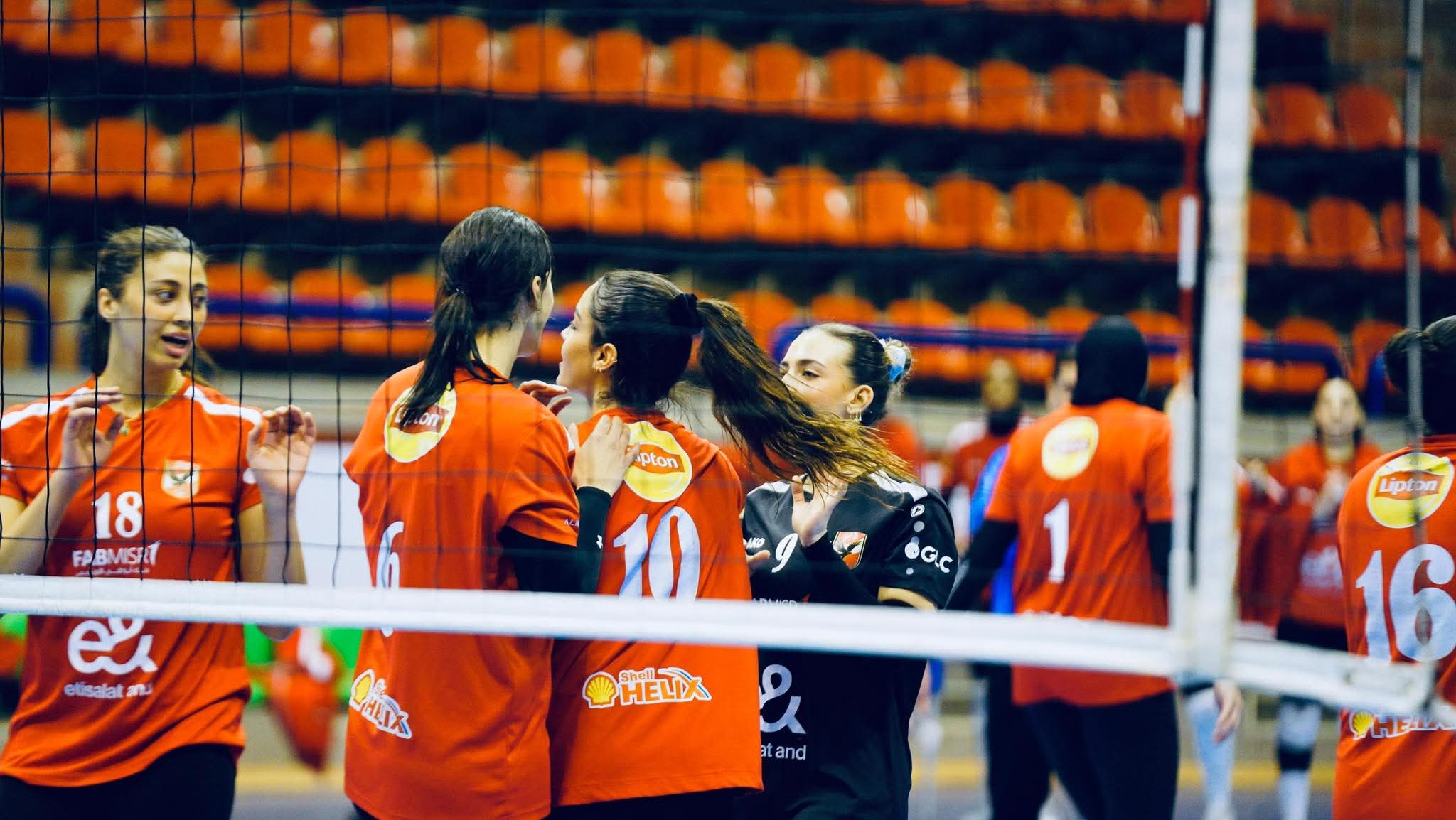 «سيدات طائرة الأهلي» يواجه المقاولون العرب في كأس مصر