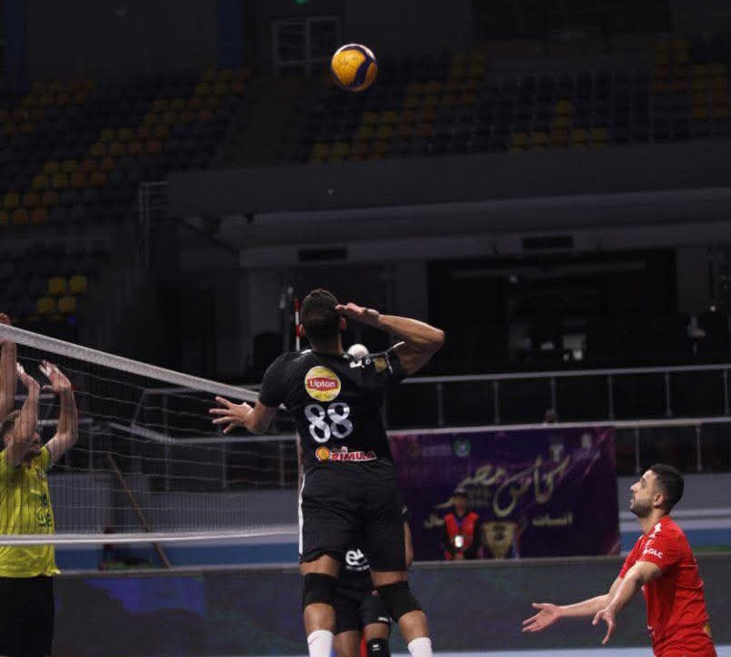 «رجال طائرة الأهلي» يفوز على الجزيرة ويتأهل لنهائي كأس مصر