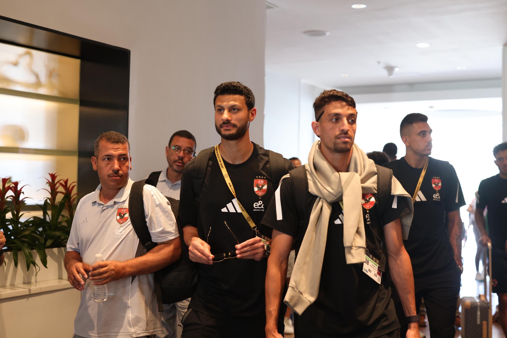 كأس العالم للأندية| بعثة الأهلي تغادر فندق الإقامة لمطار ميامي