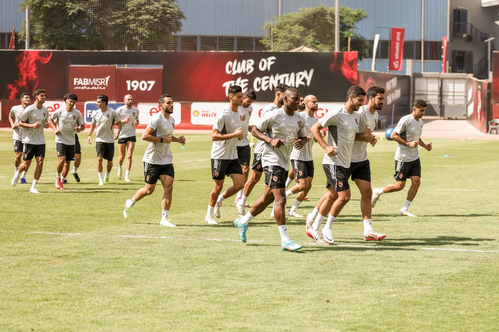 L’équipe poursuit son entraînement pour affronter Ghazl El Mahalla
