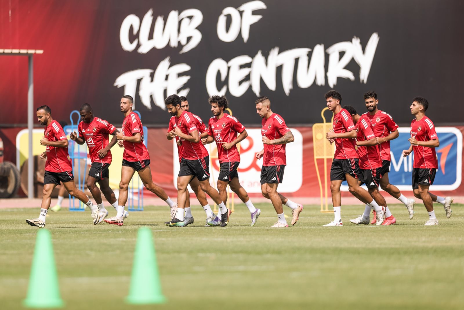 Al Ahly continue preparations for Ghazl El Mahalla game as Attia nears return