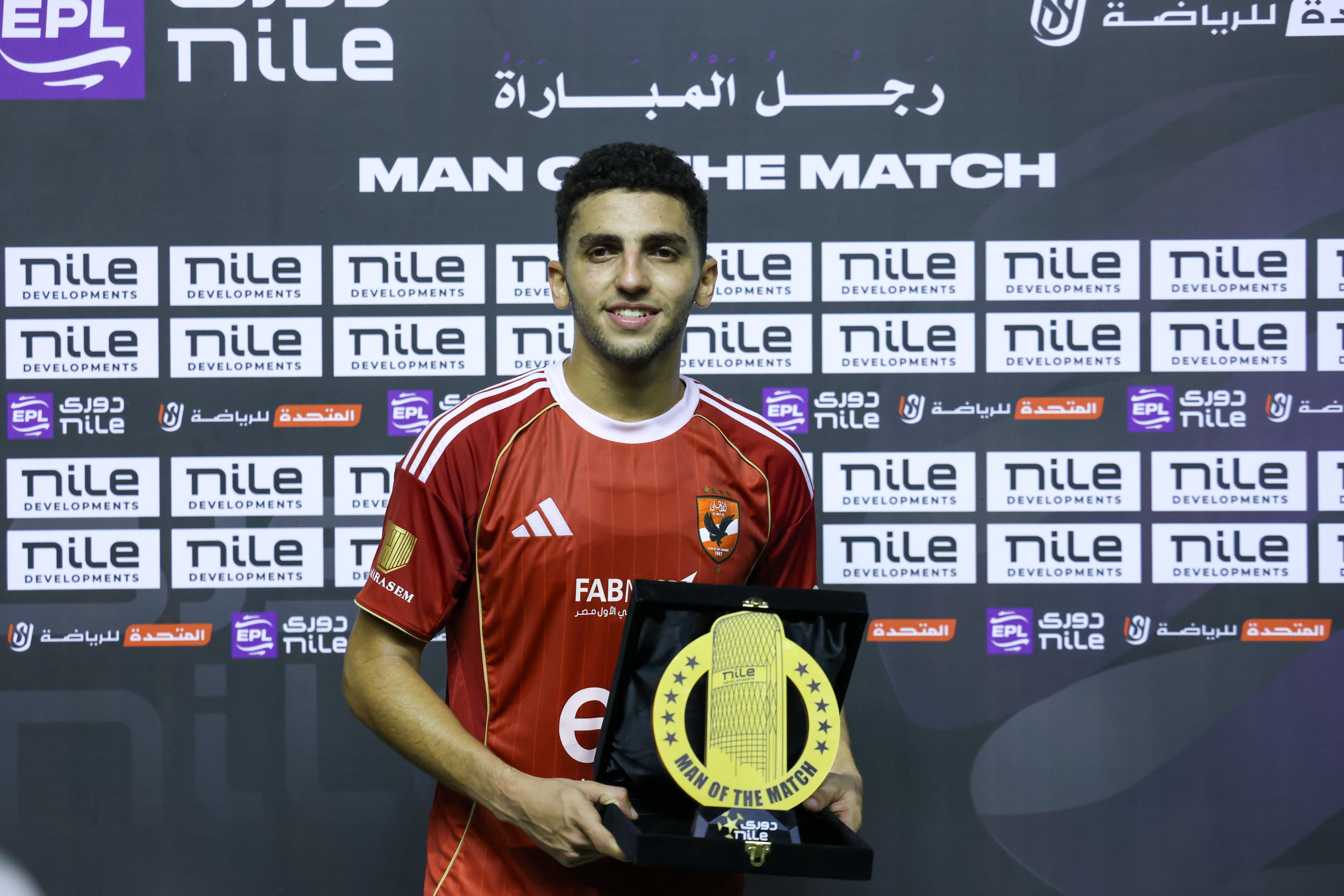Koka élu homme du match entre Al Ahly et Kahrabaa El Ismaïlia