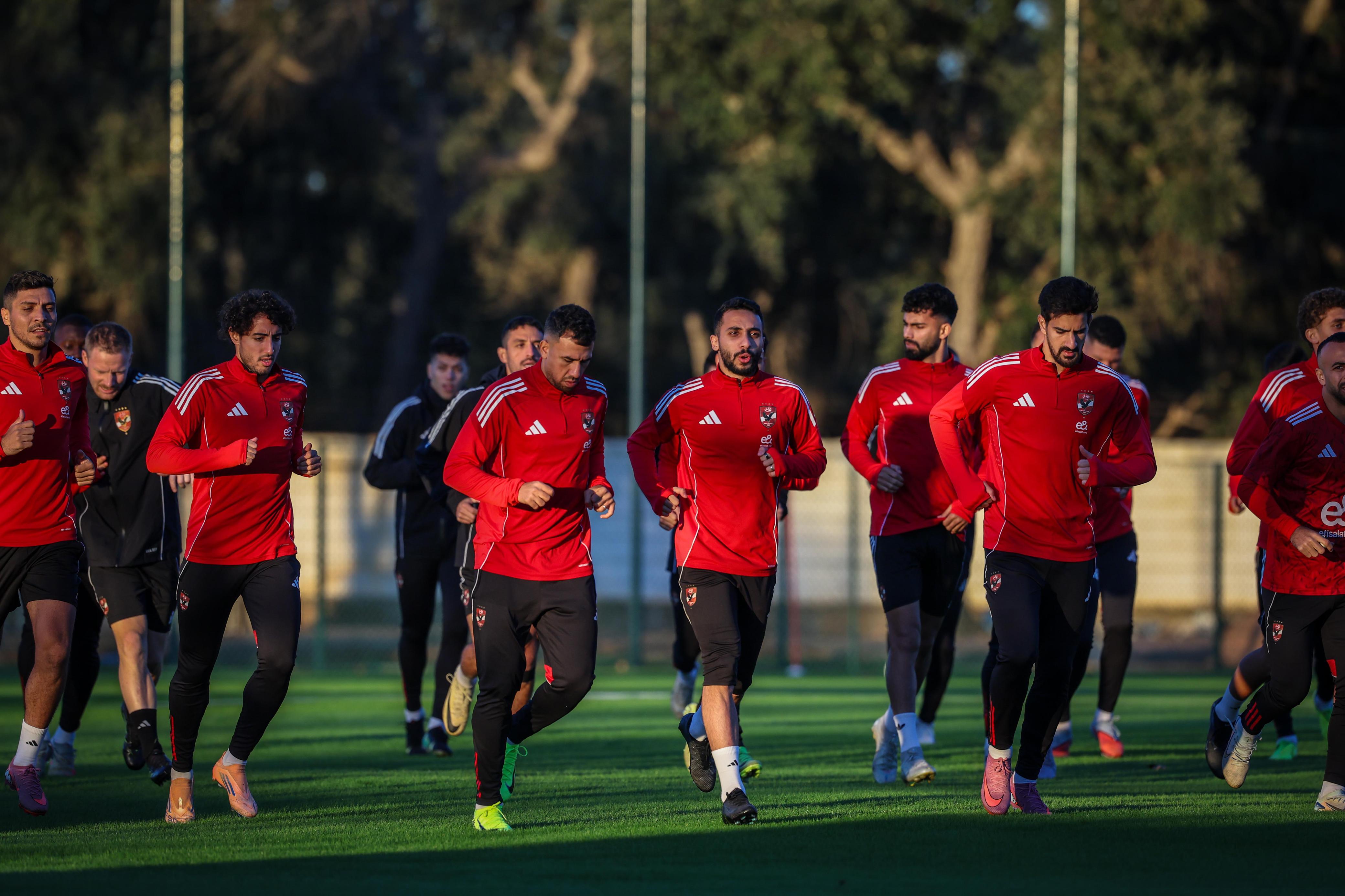 دوري أبطال إفريقيا| الأهلي ينهي مرانه الأول في المغرب