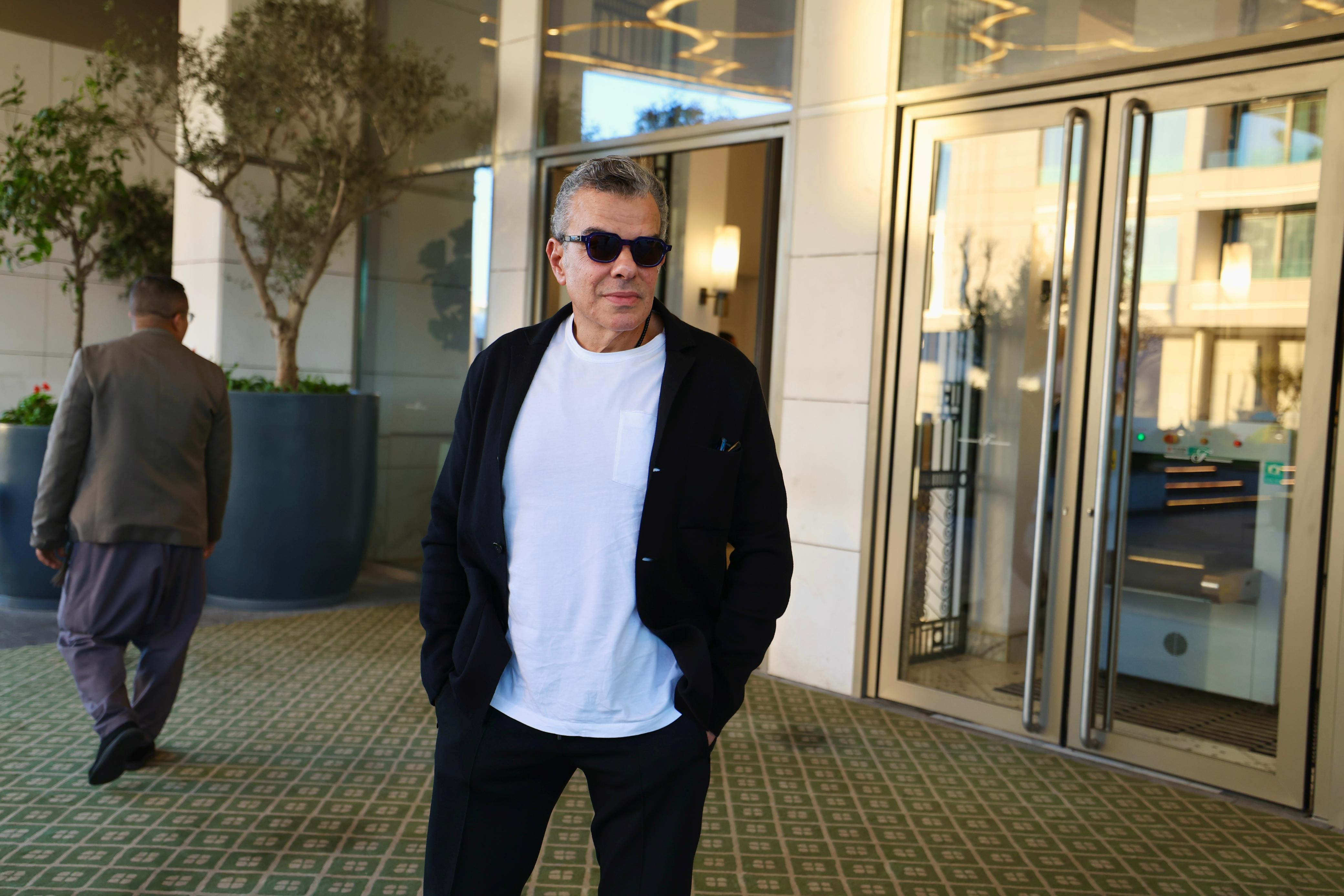 دوري أبطال إفريقيا| خالد مرتجي يؤازر الأهلي قبل مباراة الجيش الملكي