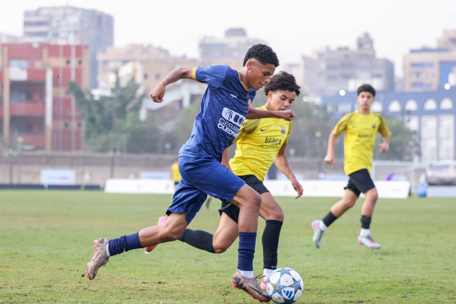 بطولة الأهلي الدولية| أكاديمية برشلونة يفوز على سيراميكا كليوباترا