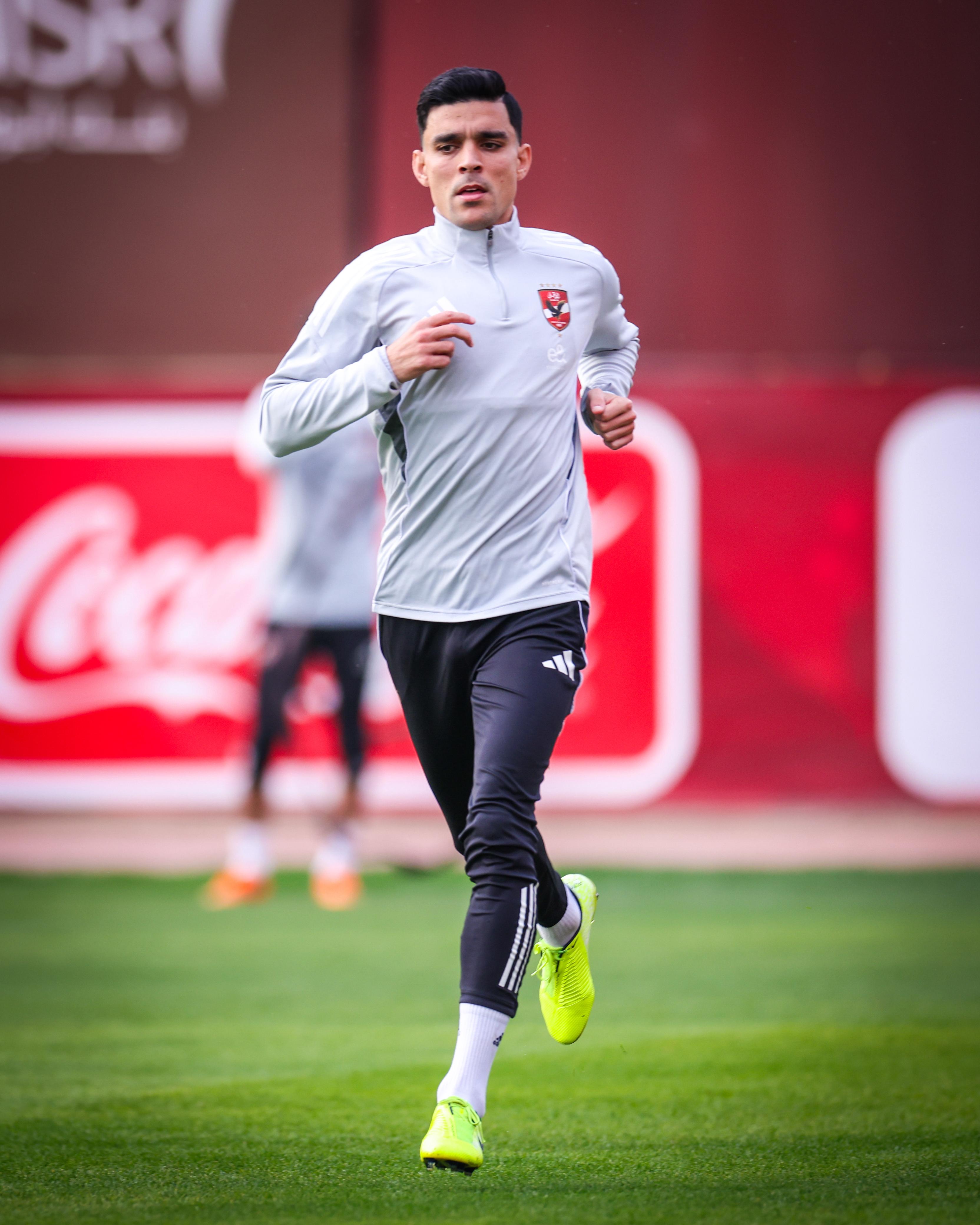 مران الأهلي| بن شرقي جاهز لمباراة يانج أفريكانز