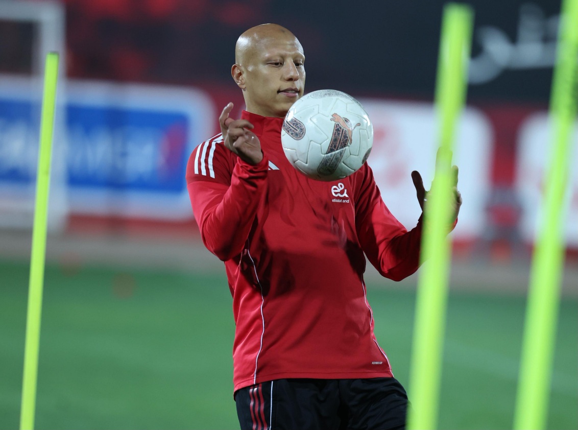 مران الأهلي| جاب الله: الجزار يتعافى من الإصابة.. وشكري يبدأ تدريبات الجري