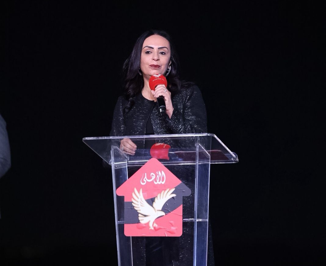 مايا مرسي: نقدر دور مؤسسة الأهلي في دعم أبناء غزة.. والوزارة تدعم مشروع «100 بيت»