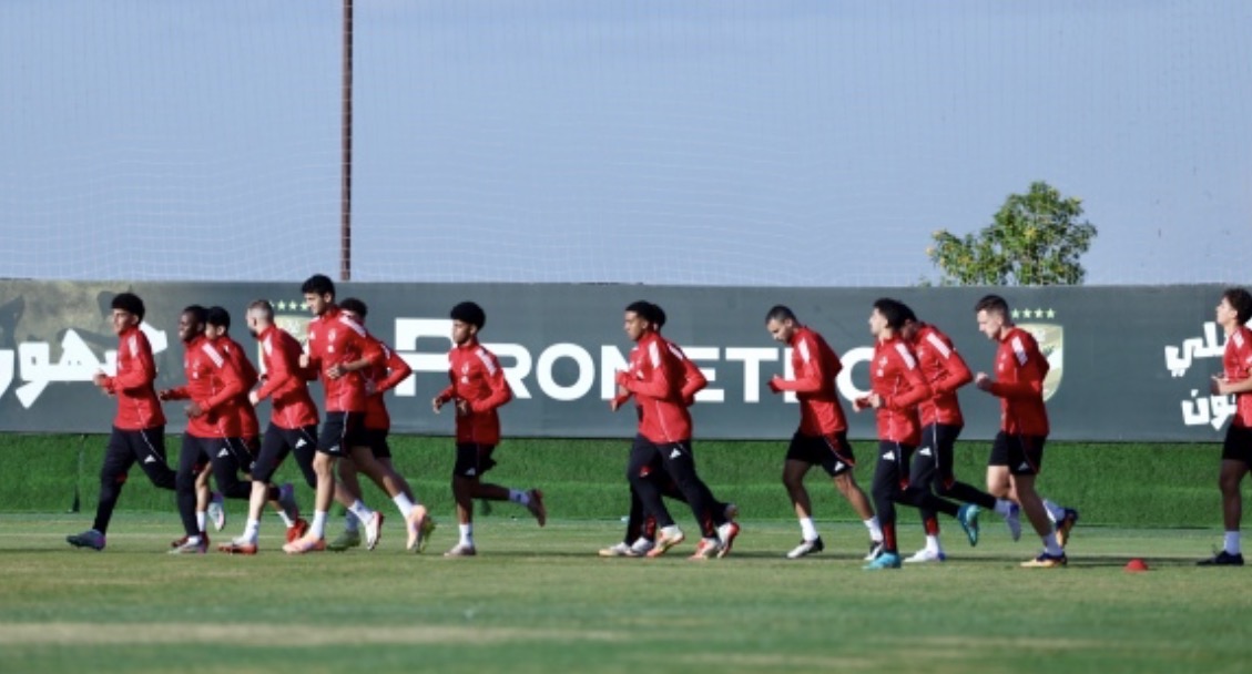 مران الأهلي| الفريق يواصل تدريباته استعدادًا لمباراة إنبي