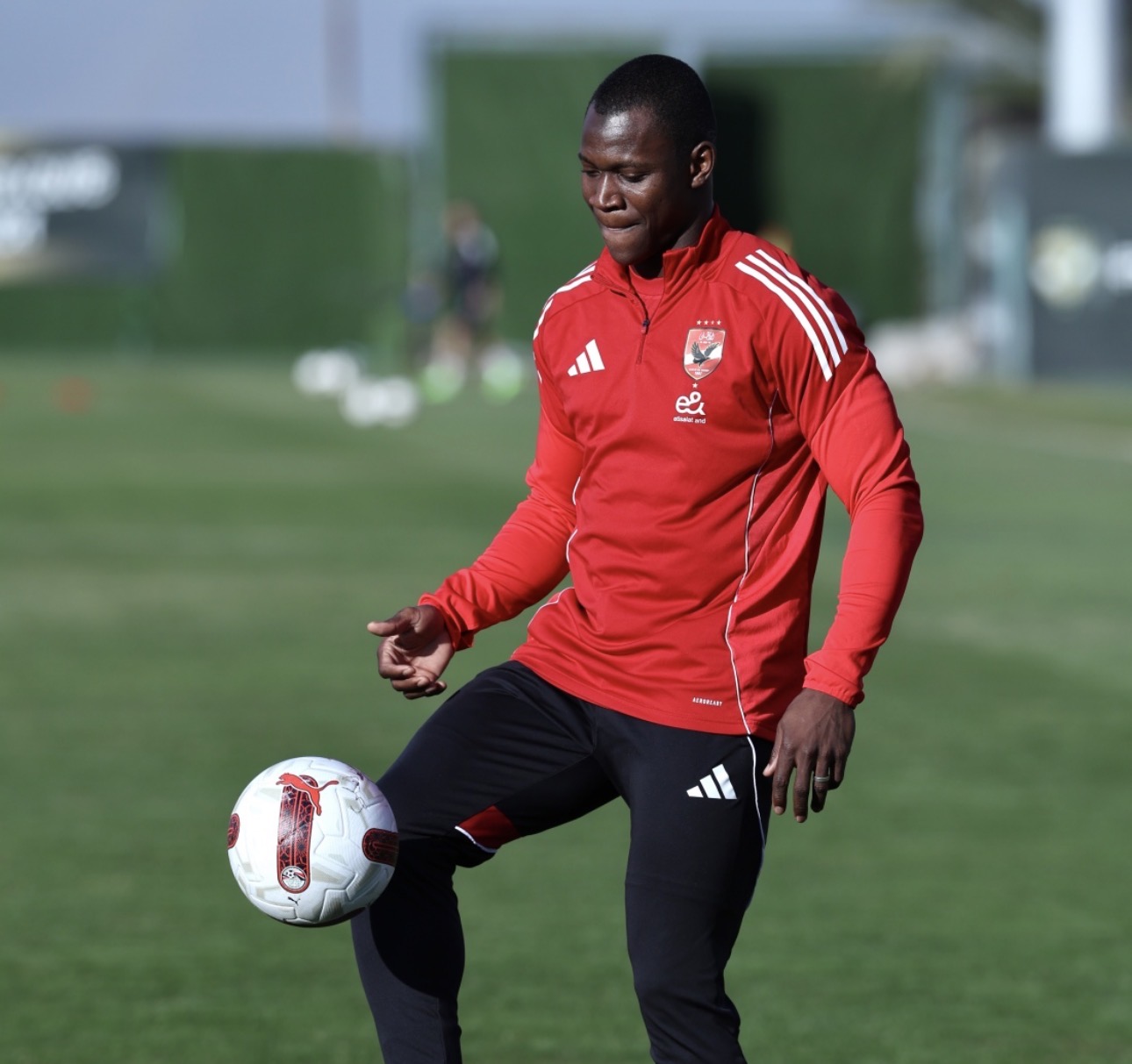 مران الأهلي| ديانج يشارك في التدريبات استعدادًا لمباراة إنبي