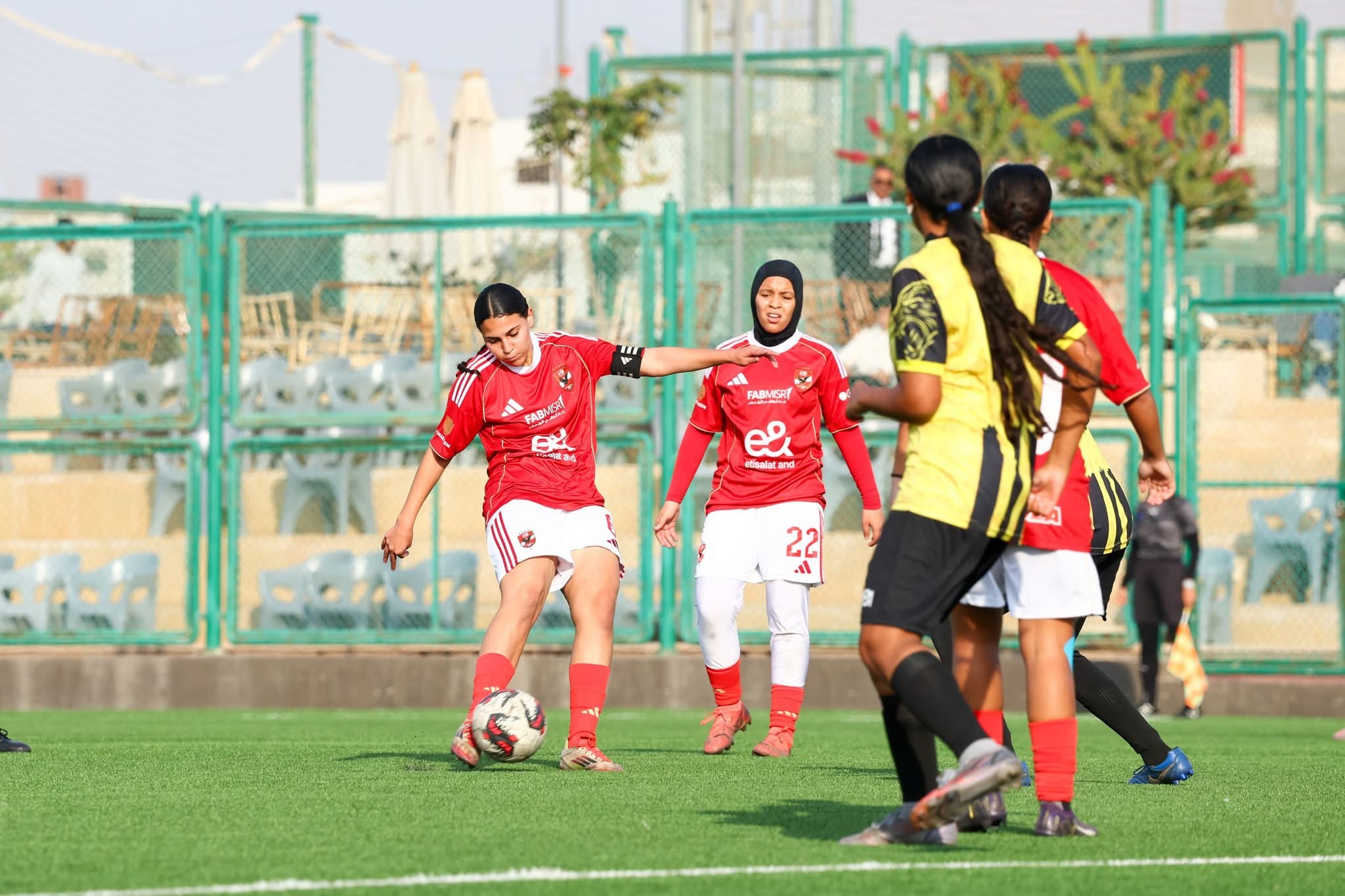 كرة الأهلي النسائية| «فريق 2007» يفوز على المقاولون العرب بثلاثة أهداف في بطولة الجمهورية
