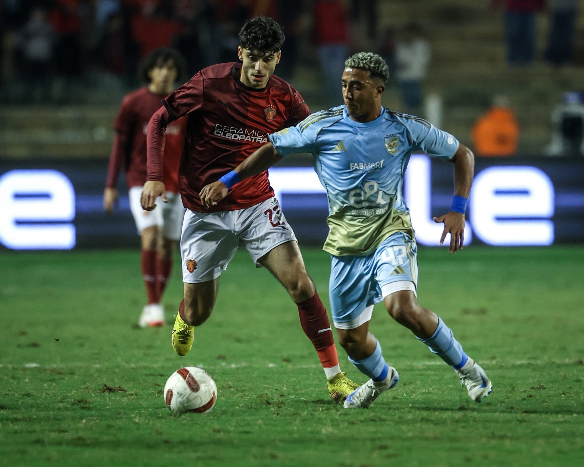 كأس عاصمة مصر| إبراهيم عادل: فخور بثقة توروب ودعم الكبار للاعبين الشباب