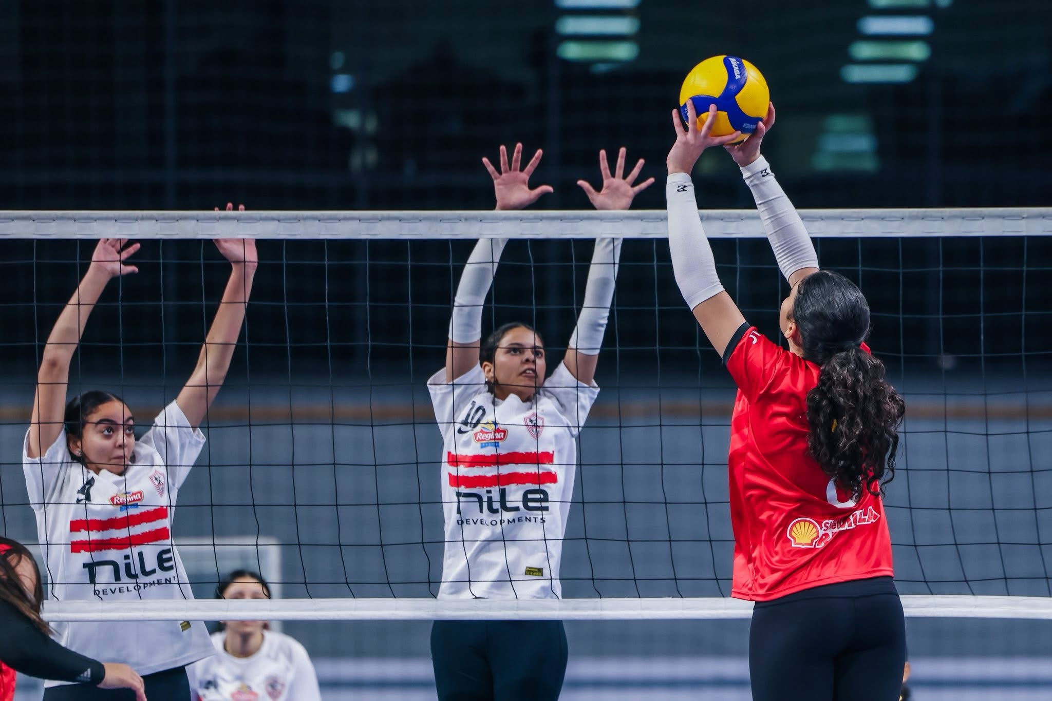 Al Ahly Women’s Volleyball team claim first title of the season