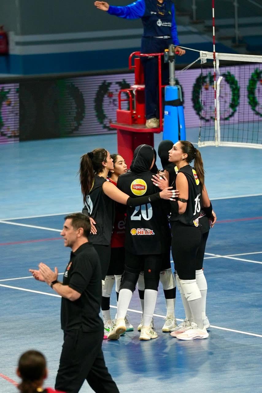 «سيدات طائرة الأهلي» يفوز على سبورتنج في كأس السوبر المصري