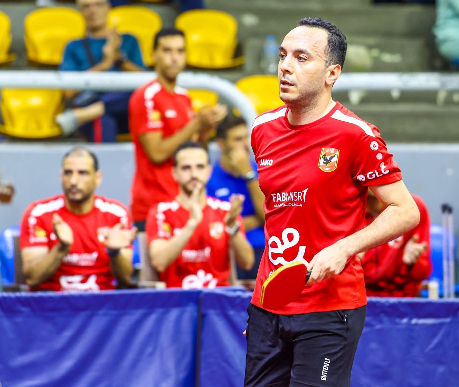 تنس طاولة الأهلي| فريق الرجال يفوز على إنبي في بطولة الدوري