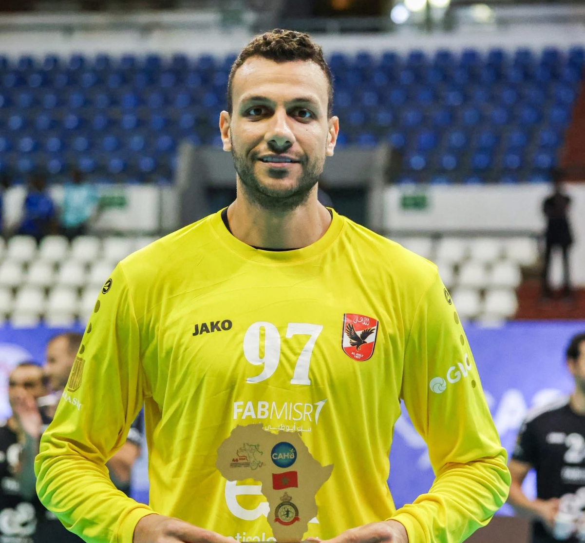 رجال يد الأهلي| محمد إبراهيم أفضل لاعب في مباراة ريد ستار الإيفواري